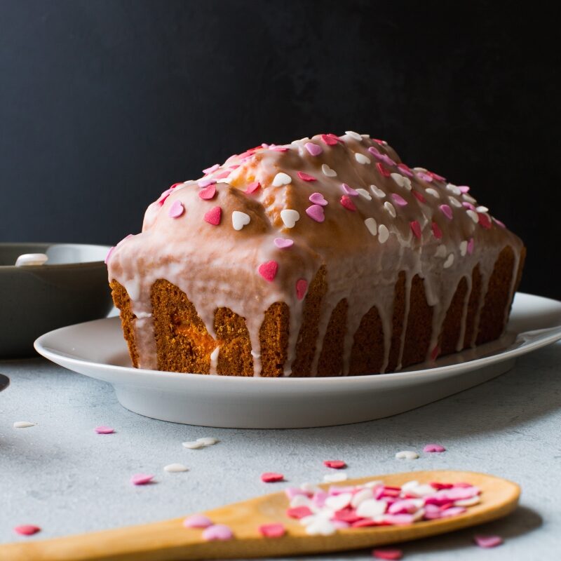 2020-02-14 - Valentinstag Herz Zitronenkuchen