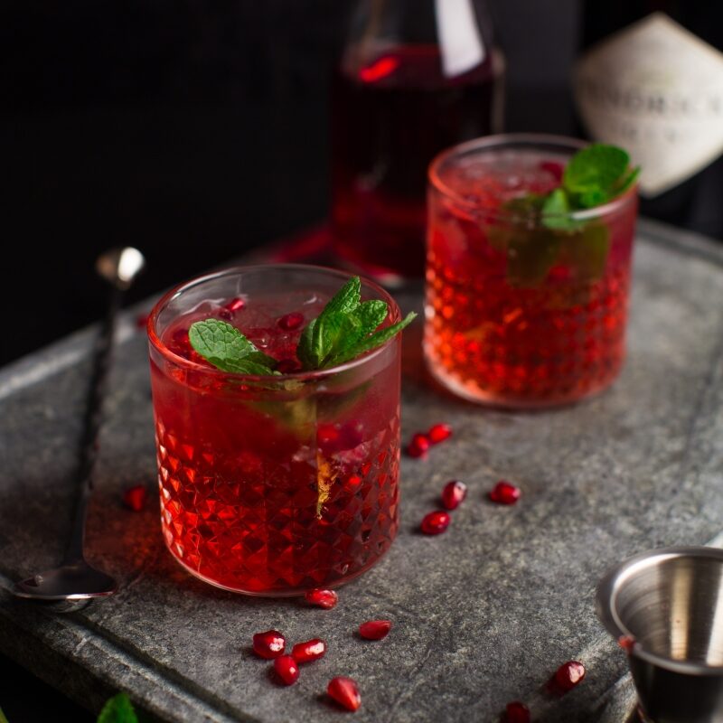 2020-02-12 - Cranberry Gin Tonic