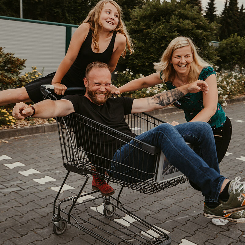 Supermarkt Familienshooting
